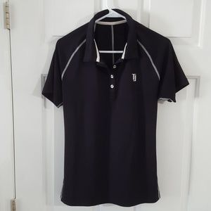 Taylor Jordan Short Sleeve Polo Black Large
